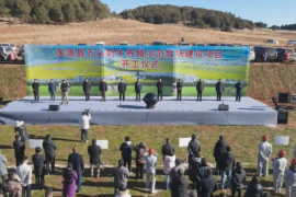 洱源县万头奶牛养殖示范牧场建设项目开工