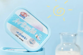 亲亲食品推出新品双拼口味冰淇淋布丁“初雪微融”
